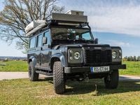 Gebraucht Land Rover Defender SE 122 PS (89 kW) 2004 Schwarz Kombi