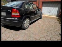 Gebraucht Opel Astra 77 PS (56 kW) 2002 Schwarz Kleinwagen
