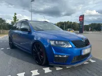 Gebraucht Skoda Octavia vRS 184 PS (135 kW) 2015 Blau Kombi