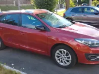 Gebraucht Renault Mégane GrandTour 95 PS (69 kW) 2015 Rot Kombi