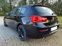 Gebraucht BMW 116 Sport Line 109 PS (80 kW) 2017 Schwarz Kleinwagen
