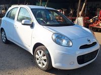 Gebraucht Nissan Micra 80 PS (58 kW) 2013 Weiß Kleinwagen
