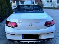 Gebraucht Mercedes C200 AMG line 184 PS (135 kW) 2018 Weiß Cabrio