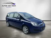 Gebraucht Opel Zafira Family 120 PS (88 kW) 2014 Blau Van / Kleinbus