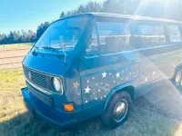 Gebraucht VW T3 69 PS (50 kW) 1988 Blau Van