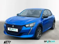Gebraucht Peugeot e-208 Allure 100 kW (136 PS) 2024 Blau Kleinwagen