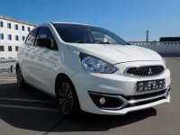 Gebraucht Mitsubishi Space Star Top 80 PS (58 kW) 2018 Weiß Kleinwagen