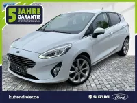 Gebraucht Ford Fiesta Titanium 101 PS (74 kW) 2019 Frostweiß Kleinwagen