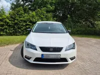 Gebraucht Seat Leon SC Style 125 PS (91 kW) 2015 Weiß Kleinwagen