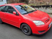 Gebraucht Toyota Corolla 97 PS (71 kW) 2004 Rot Limousine