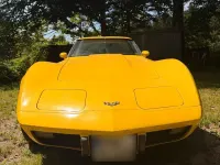Gebraucht Corvette Stingray 240 PS (176 kW) 1979 Gelb Cabrio