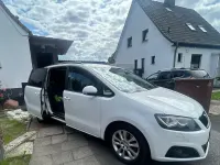 Gebraucht Seat Alhambra 177 PS (130 kW) 2010 Weiß Van / Kleinbus