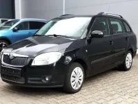 Gebraucht Skoda Fabia 88 PS (64 kW) 2009 Schwarz Kombi