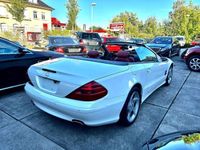 gebraucht Mercedes SL350 *Original*Weiss/Rot*Scheckheft