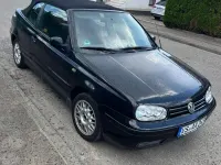 Gebraucht VW Golf Cabriolet 100 PS (73 kW) 1998 Schwarz Cabrio