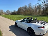 Gebraucht Mazda MX5 Exclusive-Line 132 PS (97 kW) 2016 Weiß Cabrio