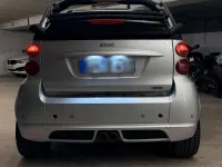 Gebraucht Smart ForTwo Cabrio Brabus Xclusive 98 PS (72 kW) 2008 Silber Cabrio