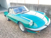 Gebraucht Alfa Romeo Spider 103 PS (75 kW) 1984 Grün Cabrio