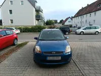 Gebraucht Ford Fiesta 80 PS (58 kW) 2008 Blau Kleinwagen