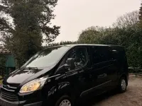 Gebraucht Ford Transit Custom 136 PS (100 kW) 2016 Schwarz Van / Kleinbus
