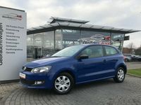 Gebraucht VW Polo Trendline 60 PS (44 kW) 2013 Meerblau Kleinwagen