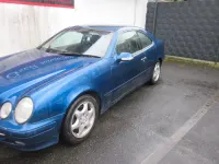 Gebraucht Mercedes CLK200 Elegance 163 PS (119 kW) 2000 Blau Coupé