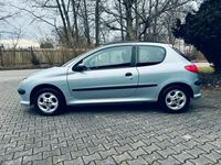 gebraucht Peugeot 206 1.4 Hellblau *HU 04/25* Panoramadach Kupplung neu