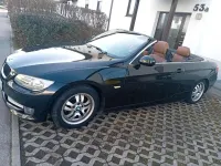 Gebraucht BMW 320 Cabriolet 184 PS (135 kW) 2012 Schwarz Cabrio
