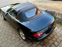 Gebraucht Mazda MX5 110 PS (80 kW) 2001 Schwarz Cabrio