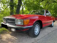Gebraucht Mercedes SL280 185 PS (136 kW) 1983 Rot Cabrio
