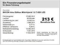 Gebraucht Hyundai Bayon Intro Edition 101 PS (74 kW) 2021 Weiss SUV