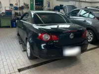 Usata VW Eos 140 CV (102 kW) 2009 Nero Cabrio