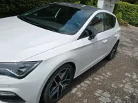 Używany Seat Leon 105 KM (77 kW) 2017 Biały Sedan/Limuzyna