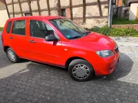 Brugt Mazda 2 75 HK (55 kW) 2004 Rød Hatchback