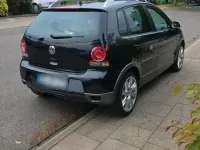 Gebraucht VW Polo Cross 80 PS (58 kW) 2009 Schwarz Kleinwagen