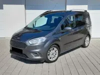 Gebraucht Ford Tourneo Courier Titanium 240 PS (176 kW) 2020 Magneticgrau (metallic) Van / Kleinbus