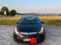 Gebraucht Opel Corsa 69 PS (50 kW) 2013 Schwarz Kleinwagen