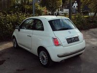 Gebraucht Fiat 500 Lounge 69 PS (50 kW) 2009 Weiß Cabrio