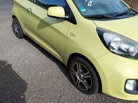 Gebraucht Kia Picanto Attract 69 PS (50 kW) 2012 Grün Kleinwagen