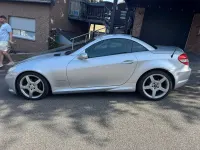 Gebraucht Mercedes SLK200 AMG 163 PS (119 kW) 2004 Silber Cabrio