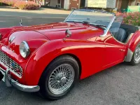 Gebraucht Triumph TR3 101 PS (74 kW) 1959 Rot Cabrio