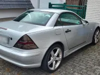 Gebraucht Mercedes SLK230 193 PS (141 kW) 1996 Silber Cabrio