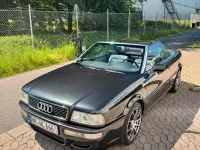 Gebraucht Audi Cabriolet 116 PS (85 kW) 1997 Schwarz Cabrio