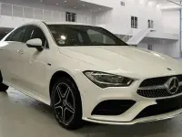 Gebraucht Mercedes CLA250e AMG 218 PS (160 kW) 2021 Weiß Coupé