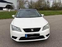 Second-hand Seat Leon Reference 110 CP (80 kW) 2014 Alb Berlinǎ