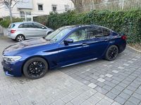 Gebraucht BMW 530 M Sport 252 PS (185 kW) 2017 Blau Limousine