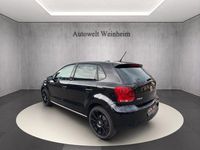 Gebraucht VW Polo Style 60 PS (44 kW) 2012 Schwarz Kleinwagen