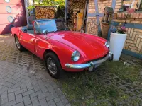 Gebraucht Triumph Spitfire 68 PS (50 kW) 1967 Rot Cabrio