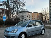 Gebraucht Ford Fiesta 69 PS (50 kW) 2007 Blau Kleinwagen
