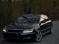 Second-hand VW Phaeton 245 CP (180 kW) 2007 Negru Berlinǎ